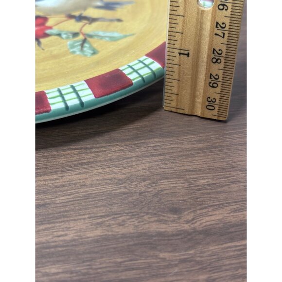 Lenox Winter Greetings Everyday Chickadee Salad Plates Set Of 2  Earthenware - Picture 5 of 7